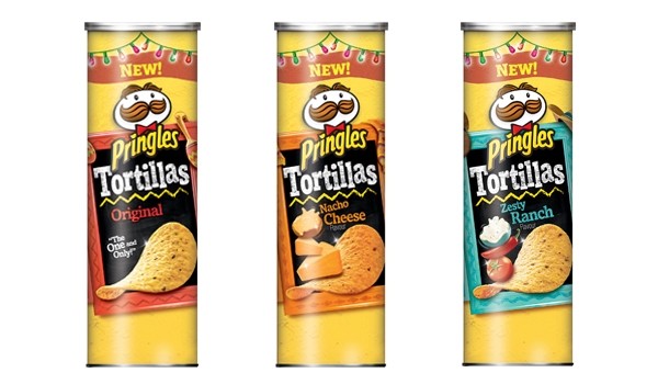 Pringles launches first tortilla chip line
