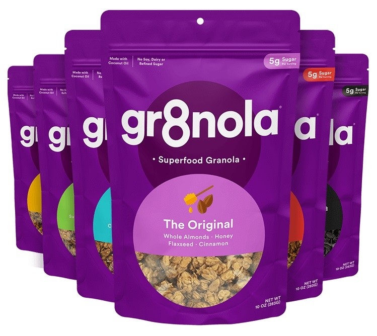 gr8nola: Less sugar, intriguing flavors