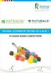 NATURAL replacement of Red 40 and Blue 1 in Sugar Based Confections.