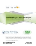 WILD Flavors, Inc.  H.I.T.S.® Introduces Immunel™