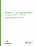 Novel Clean Label Stability Solutions