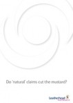 Do ‘natural’ claims cut the mustard?