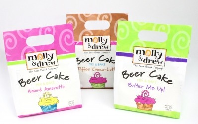 After the success of the original Beer Bread mix, molly&drew's product portfolio has diversified to include cake mixes, dips, and the newest 'mug cake' mix.