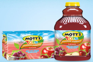 Dr Pepper ‘stands by’ Mott’s for Tots immune support claims