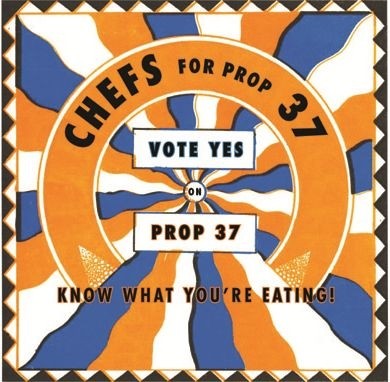 Chefs back Prop 37