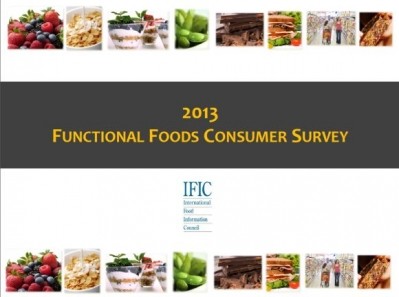 IFIC 2013 functional foods consumer survey shows gulf between perception and reality on nutrient intakes