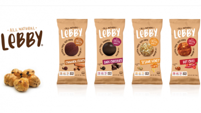 Lebby Snacks introduces a softer, sweeter chickpea snack to US market