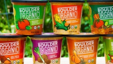 Boulder Organic soups typically retail at $5.49-$7.99 per 24oz container; its smaller 16oz cup retails at $4.49 at Target stores.