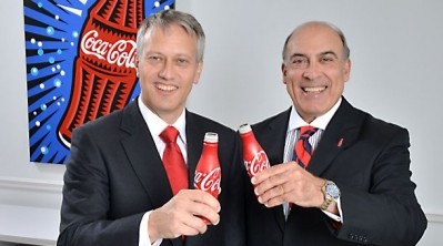 Muhtar Kent (right) and James Quincey (left), Coca-Cola