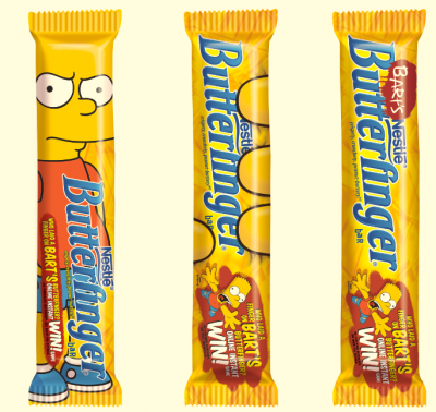 Nestlé USA's three limited edition Butterfinger bars