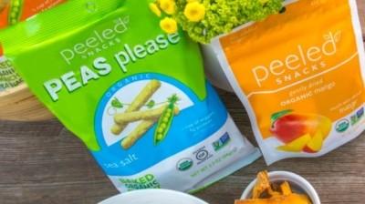 Peeled Snacks has expanded beyond dried fruit snacks into pea-based extruded snacks