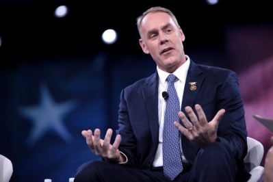 Ryan Zinke said he was 'humbled' to serve in Trump's administration. Image courtesy of Gage Skidmore