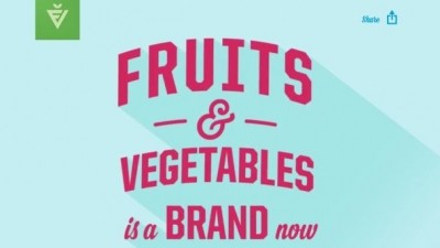 Fruits & veggies FNV ad campaign endorsed by FLOTUS and celebrities