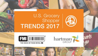 2017 US Grocery Shopper Trends report FMI, Hartman Group