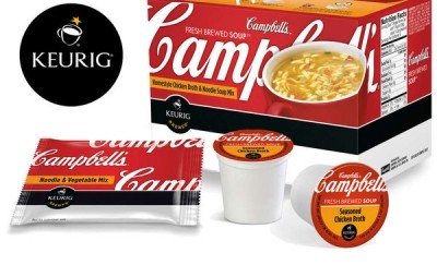 Datamonitor: 'The main reason that Campbell Soup is salivating over this opportunity is that they see the Keurig machine as the key to building soup consumption outside of traditional mealtimes.'