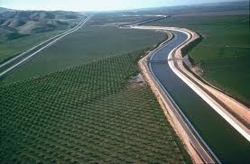 California has a vast system of canals and reservoirs to move water from the northern part of the state to the south.