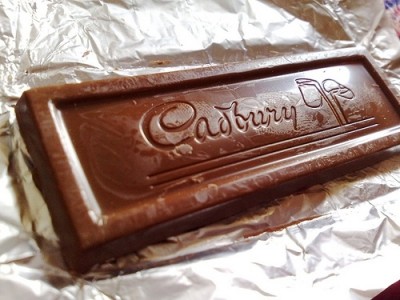 Chocolate generally melts at 33.8°C, but re-refined Cadbury Dairy Milks did not melt at 40°C. Photo credit: Flickr - sudeep1106
