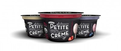 New products gallery: Stonyfield Petite Crème not Greek or even yogurt, Jimmy Dean does dinner, Rosy Grey Poupon