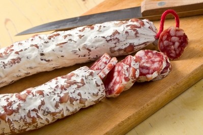 Italian salami is gaining in popularity at the expense of traditional pork sausages