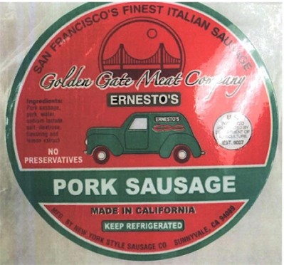 The second sausage recall in California in seven days