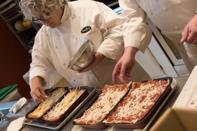 During an exclusive press event last month, Stouffer's staff organized a lasagna cooking session to promote the brand's new 