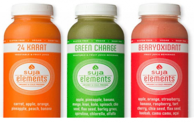 Suja claims it organic cold-pressed juices 'deliver vital nutrients and purposeful refreshment'