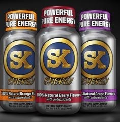 'We left out common, controversial industry ingredients like taurine, guarana and ginseng. And we have no sugars or calories, so you never feel the jitters or crash.' (SK Energy)