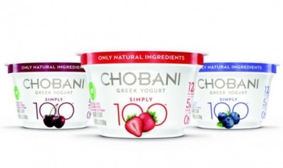 Chobani launches all-natural Simply 100 Greek yogurt range
