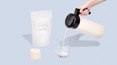 Soylent powder: Just add water and shake...