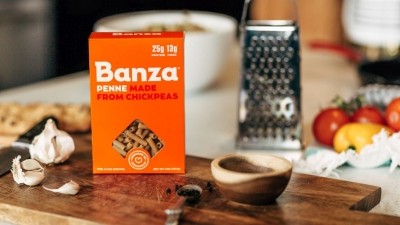 Banza has four ingredients: Chickpeas, tapioca, pea protein, xanthan gum