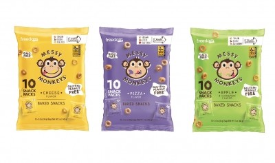 Manufactured by Australian company Freedom Foods, Messy Monkeys is set to make its US launch. 