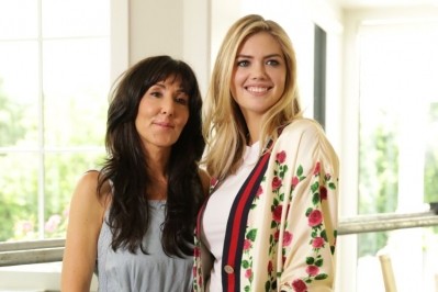 Model and actress Kate Upton (pictured right) with Urban Remedy founder Neka Pasquale