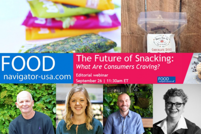 Highlights from the FoodNavigator-USA snacking trends webinar