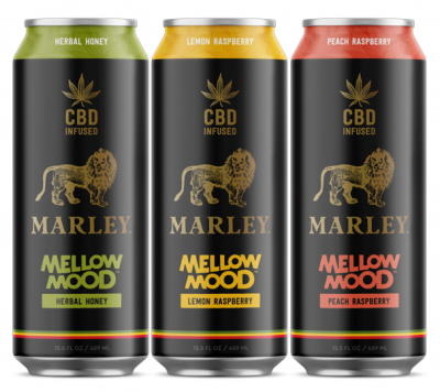  The first products to rollout in the Marley+CBD portfolio will be Marley+CBD Mellow Mood: relaxation drinks in 15.5oz cans with 25mg CBD per serving from a broad spectrum hemp extract