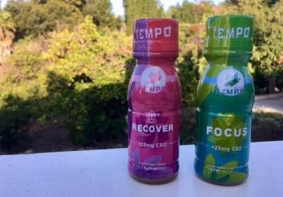 Recover has a base of naturally caffeine-free Rooibos tea, while Focus has a base of green tea (with 30mg caffeine). Both contain 25mg of CBD