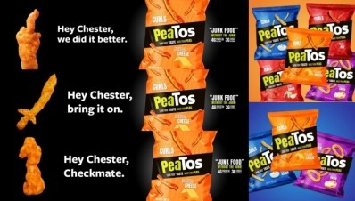 ‘Hey Chester, we did it better…’  PeaTos closes financing round, launches ‘intentionally provocative’ new campaign  