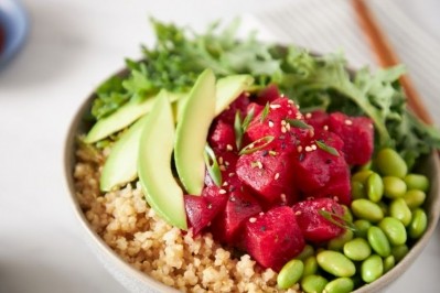 The plant-based substitute for raw tuna will be sold under the Finless Foods brand in foodservice channels in early 2022.  Picture credit: Finless Foods