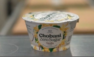 Chobani Zero Sugar is formulated with allulose, which has 0.4 calories per gram, no impact on blood sugar, and does not count towards added or total sugar on food labels. Picture credit: Chobani