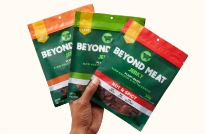 'The nationwide launch of Beyond Meat Jerky will make plant-based meat accessible to millions of households...' Image credit: Beyond Meat