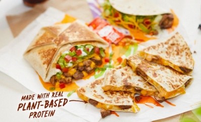 The Beyond Carne Asada Steak contains “faba bean protein, vital wheat gluten, and Taco Bell’s signature spices...