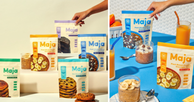 Maja expands vegan options with plant-based baking mixes, overnight oats