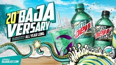 Mountain Dew Baja Blast splashes into new year with year-round availability, but will it undercut LTO appeal?