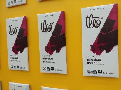Theo Chocolate rebrands to show Fair Trade, organic & non-GMO