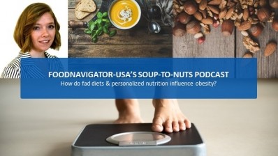 Soup-To-Nuts Podcast: How do fad diets & personalized nutrition influence the obesity epidemic?