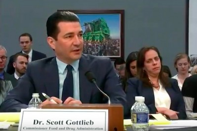 FDA Commissioner Dr Scott Gottlieb, MD, testified before Congress on Wednesday.  Photo courtesy of FDA.