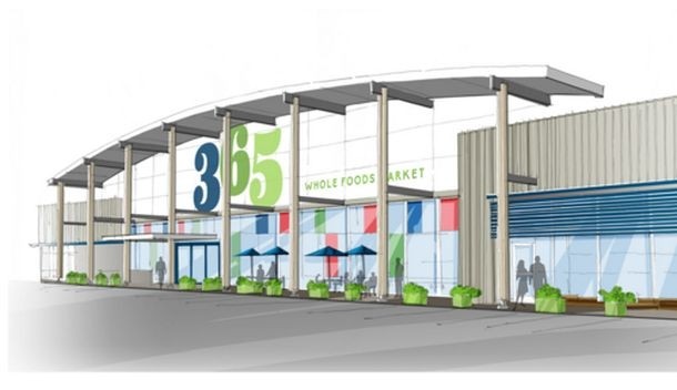 Artist's impression of the new 365 by Whole Foods Market store in Silver Lake, Los Angeles
