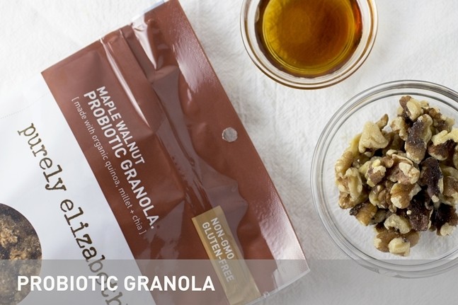 Purely Elizabeth brings probiotics to gluten-free granola