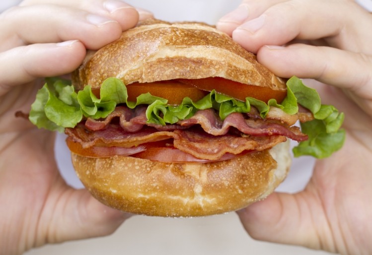 Bacon is high in salt and health experts recommend cutting down on rashers 