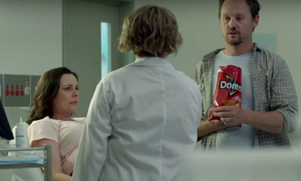 Ultrasound is one of three finalists in Doritos Crash the Super Bowl contest. 