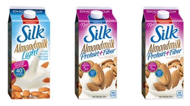 Almond milk accounts for two thirds of sales in plant-based milk category, says WhiteWave Foods